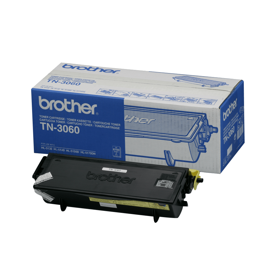 Оригинална тонер касета с голям капацитет Brother TN3060 – черен цвят